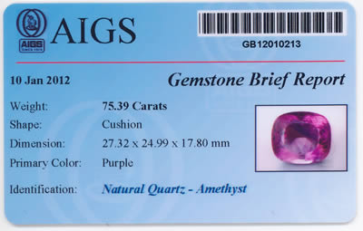 Gem Report