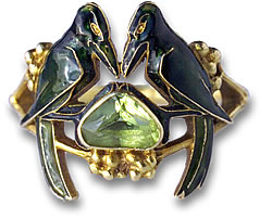 Anillo Lalique Art Nouveau