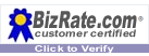 Customer Certified Reviews on Bizrate