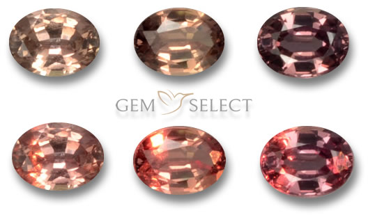 Piedras preciosas de zafiro que cambian de color de GemSelect - Imagen grande