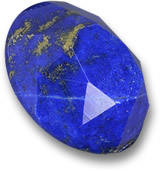 Modified Rose-Cut Lapis Lazuli Gem