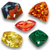 Fancy Cut Gems