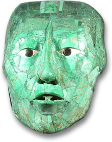 Máscara de jade de Pacal el Grande