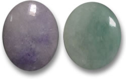 Piedras preciosas de jade