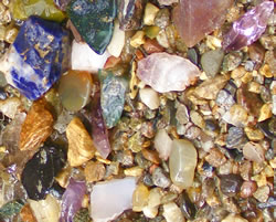 Encontrar materiales de gemas