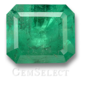 Faceted Colombian Emerald