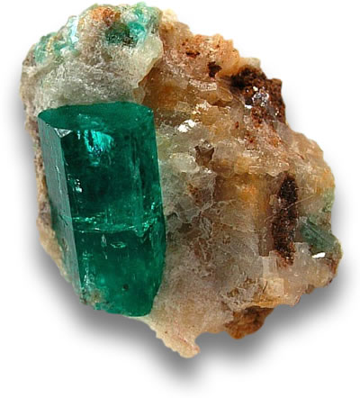 Emerald Rough from the Panjshir Valley