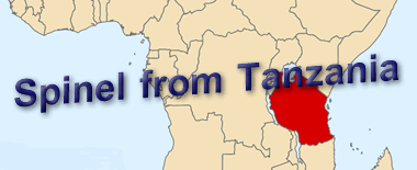 Tanzania the new Source for Spinel