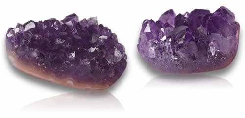 Druzy Amethyst Gemstones
