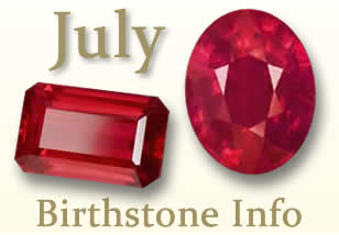 July Birthstone Information