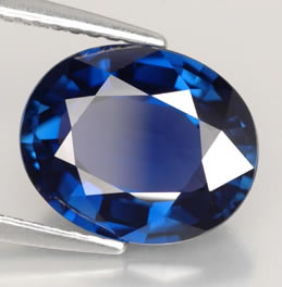 4 Carat Unheated Blue Sapphire