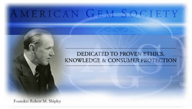 Robert. M Shipley the founder of American Gem Society (AGS)