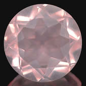 Faceted Rose Quartz