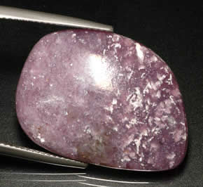 Lepidolite Cabochon from Mexico