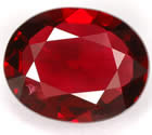 Natural Red Gemstones