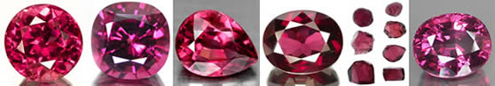 Fine Rhodolite Garnet Gemstones at GemSelect