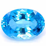 Natural Swiss Blue Topaz