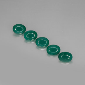 5.66 ct total Natural Green Agate