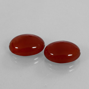 10.52 ct total Natural Deep Orange Agate