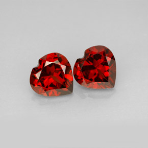 3.28 ct total Natural Red Almandine Garnet