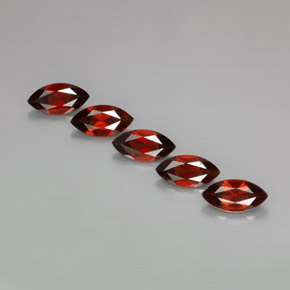 5.88 ct total Natural Red Almandine Garnet