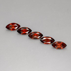 5.25 ct total Natural Red Almandine Garnet