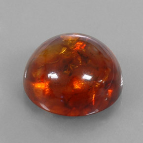 6.1 ct Natural Orange Amber