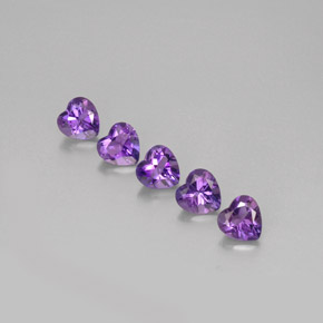 3.6 ct total Natural Violet Amethyst