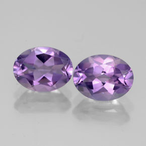 2.42 ct total Natural Violet Amethyst