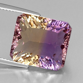 10.76 ct Natural Bi-Color Ametrine