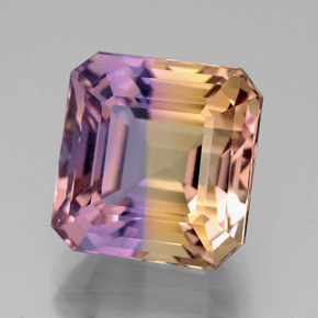 7.68 ct Natural Bi-Color Ametrine