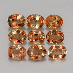 3.06 ct total Natural Multicolor Andalusite
