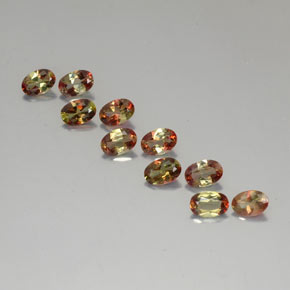 4.57 ct total Natural Multicolor Andalusite