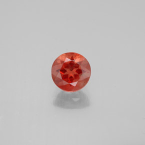 0.65 ct Natural Honey Orange Andesine Labradorite