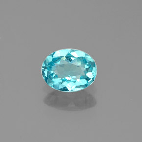 0.51 ct Natural Sea Blue Apatite