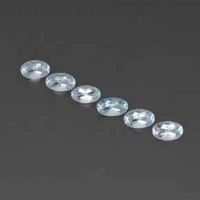 1.07 ct total Natural Light Blue Aquamarine