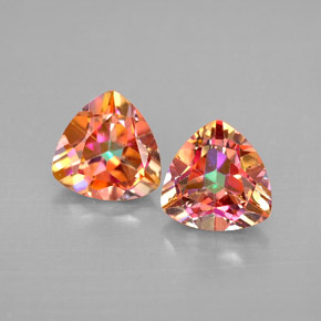 2.74 ct total Natural Top Rainbow Azotic Topaz