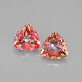 2.83 ct total Natural Top Rainbow Azotic Topaz
