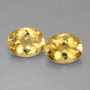3.05 ct total Natural Yellow Golden Beryl