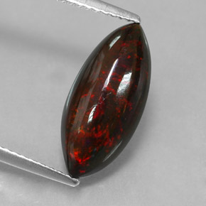 2.28 ct Natural Multicolor Black Opal