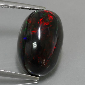 5.81 ct Natural Multicolor Black Opal