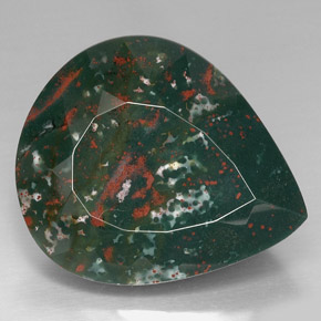 74.01 ct Natural Green with Red Bloodstone