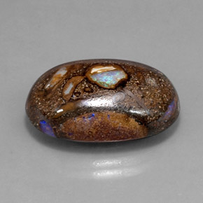 20.82 ct Natural Multicolor Boulder Opal