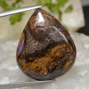 20.9 ct Natural Multicolor Boulder Opal