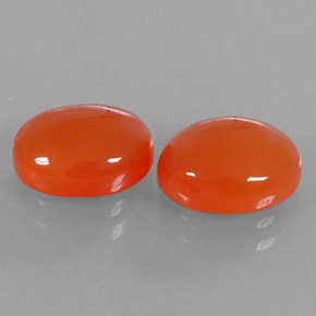3.7 ct total Natural Orange Carnelian