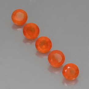 2.59 ct total Natural Orange Carnelian
