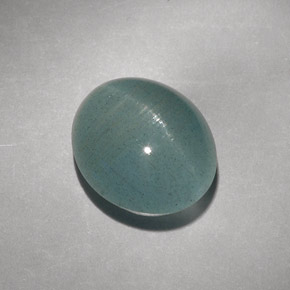 8.31 ct Natural Light Blue Cat's Eye Aquamarine