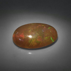 5.32 ct Natural Multicolor Chocolate Opal