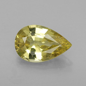 1.37 ct Natural Greenish Golden Chrysoberyl