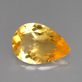 3 ct Natural Golden Orange Citrine